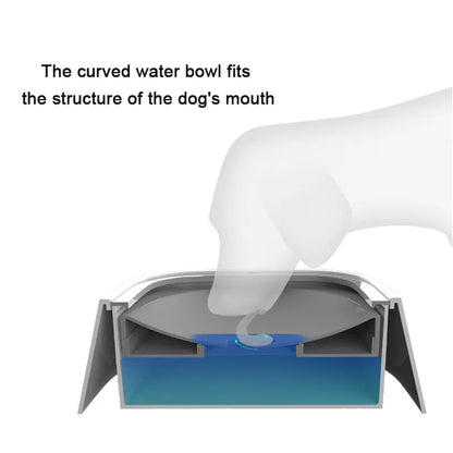 Pet Dog Cat Bowl Floating Bowl Water Drinker
