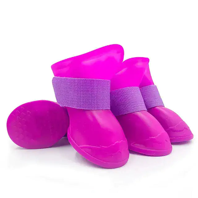 4Pcs Anti-slip Rubber Boots
