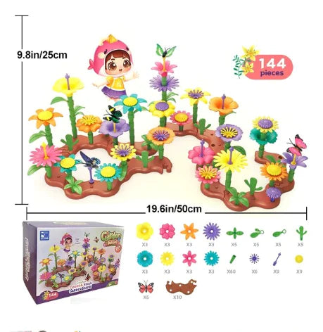 Flower Garden Building Educational Toy