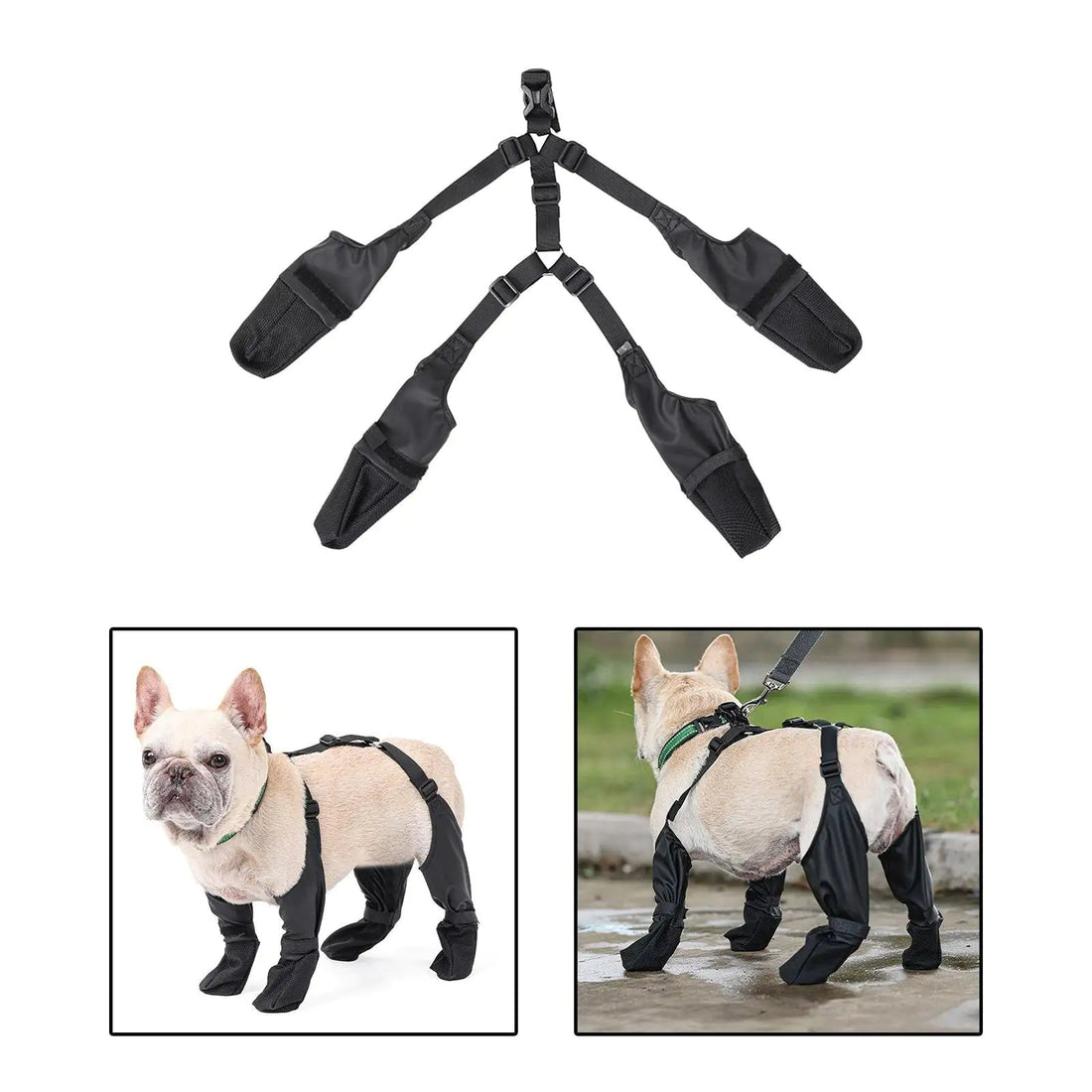 suspender dogs boots